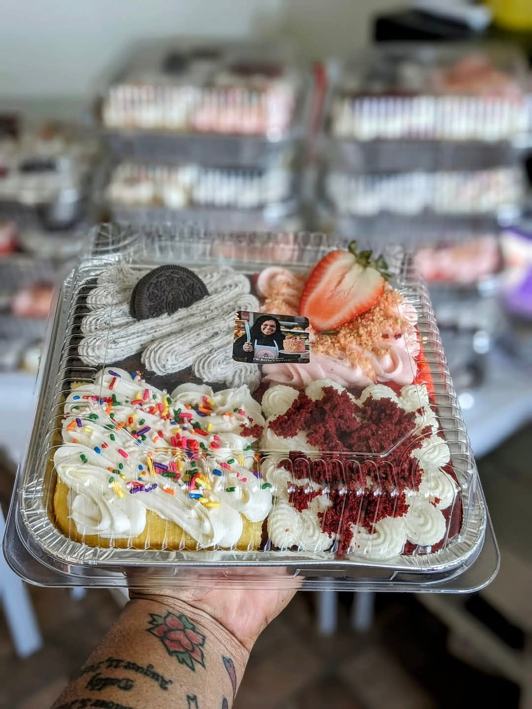 FOUR WAY CAKE