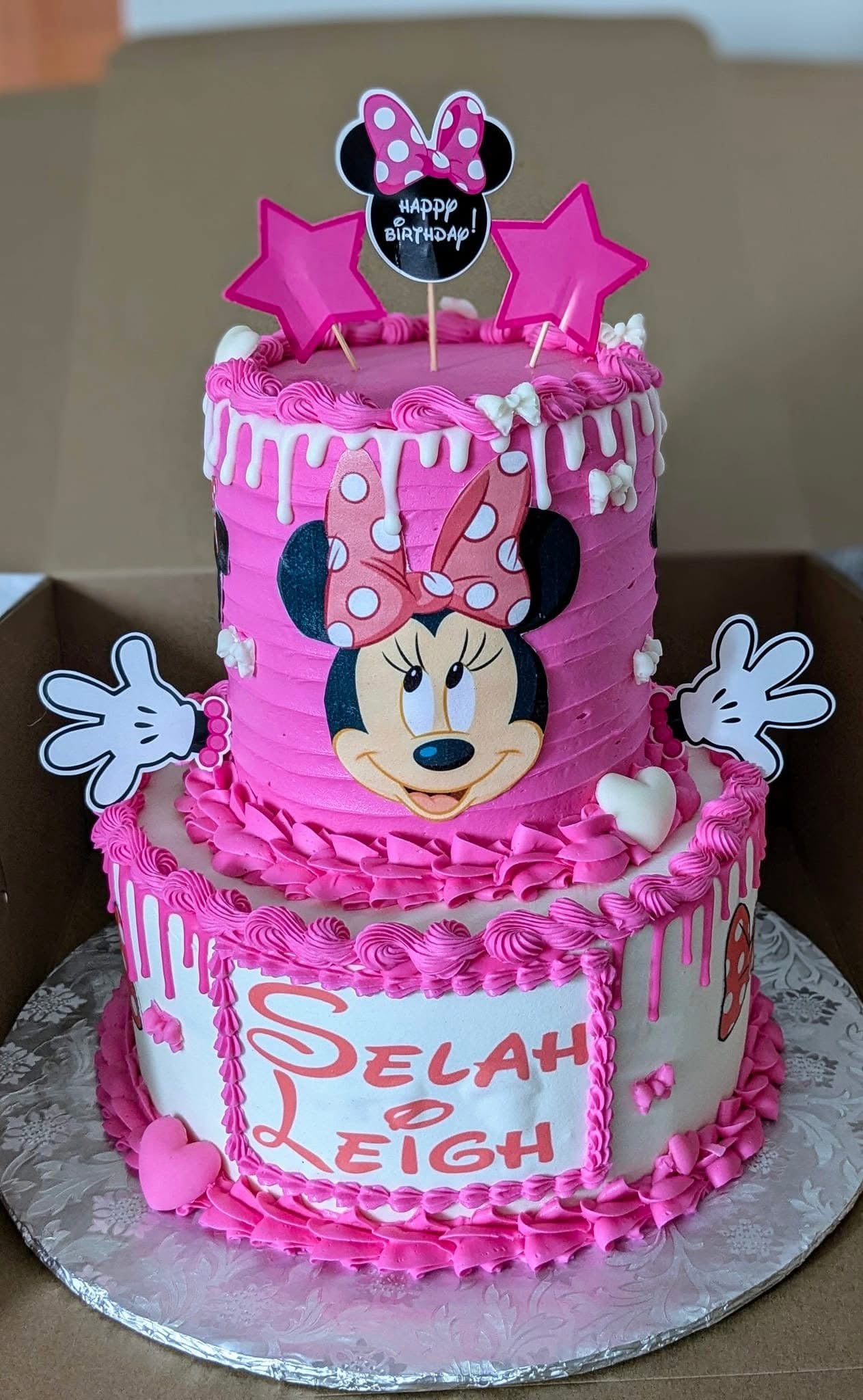 2 TIER CAKES